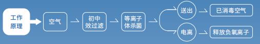 柜式等離子空氣消毒機主要結(jié)構與工作原理圖
